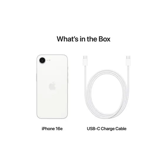 მობილური ტელეფონი Apple iPhone 16e 128GB White , 8 image - Primestore.ge