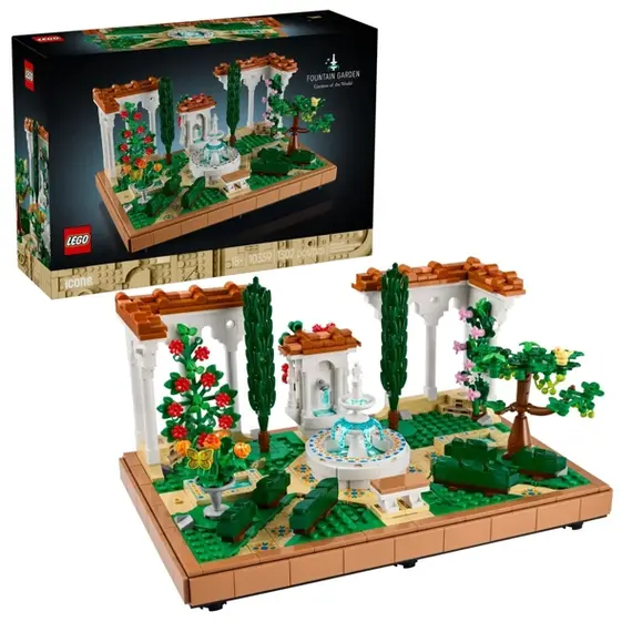 ლეგო LEGO Icons Fountain Garden , 7 image - Primestore.ge
