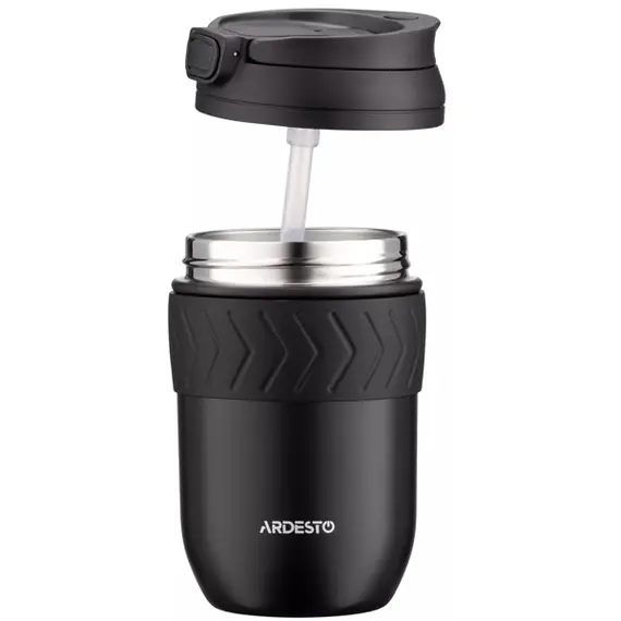 თერმოსი Ardesto AR2640BT Cosy, 400ml, Thermos, Black , 3 image - Primestore.ge