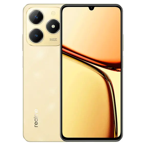 მობილური ტელეფონი Realme C61 8GB/256GB RMX3930 NFC Sparkle Gold  - Primestore.ge