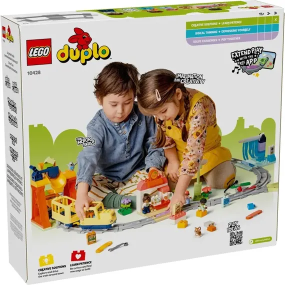 ლეგო LEGO Constructor DUPLO Town Big Interactive Community Train , 6 image - Primestore.ge