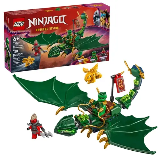 ლეგო LEGO Constructor Ninjago Lloyd’s Green Forest Dragon  - Primestore.ge
