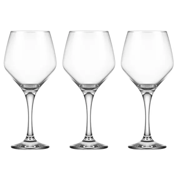 ჭიქების ნაკრები Ardesto AR2644LWT Loreto, 440ml, 3pcs, Wine Glasses Set, Transparent , 2 image - Primestore.ge