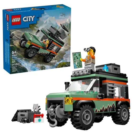 ლეგო LEGO Constructor City Off-Road Mountain Truck , 2 image - Primestore.ge