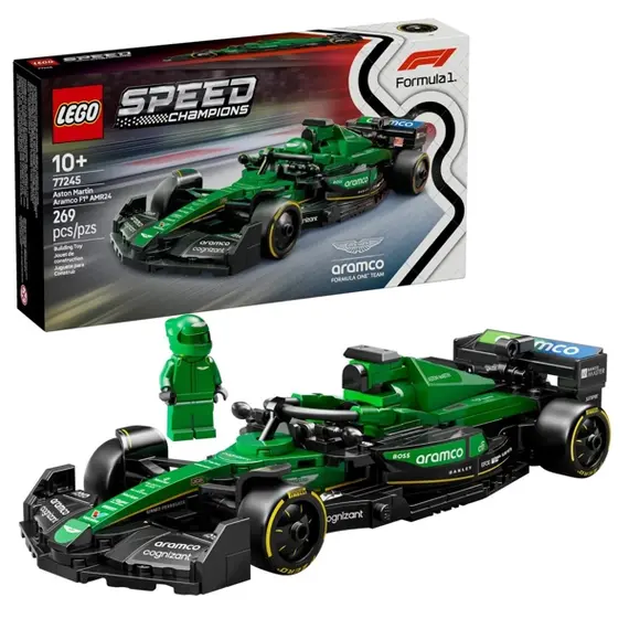 ლეგო LEGO Constructor Speed Champions Aston Martin Aramco F1® AMR24 Race Car  - Primestore.ge