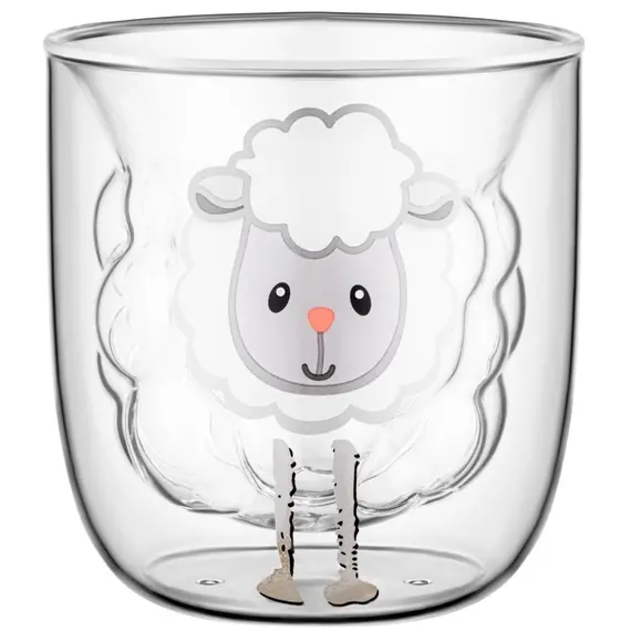 ჭიქების ნაკრები Ardesto AR2630BWL, 300ml, 2pcs, Double Wall Mug Set, Transparent  - Primestore.ge