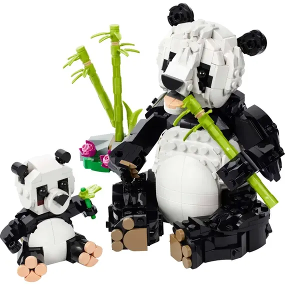 ლეგო LEGO Constructor Creator Wild Animals Panda Family - Primestore.ge