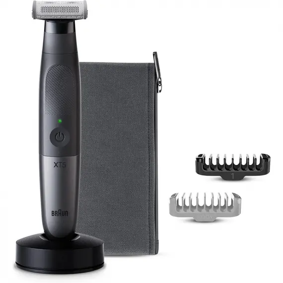 წვერსაპარსი BRAUN XT5200 BlkSltGry BOX , 2 image - Primestore.ge