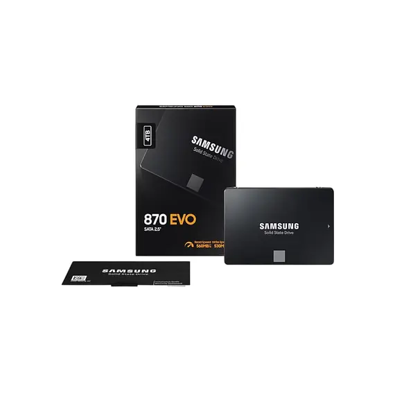 მყარი დისკი Samsung 870 EVO SSD 4TB SAM MZ-77E4T0BW , 2 image - Primestore.ge