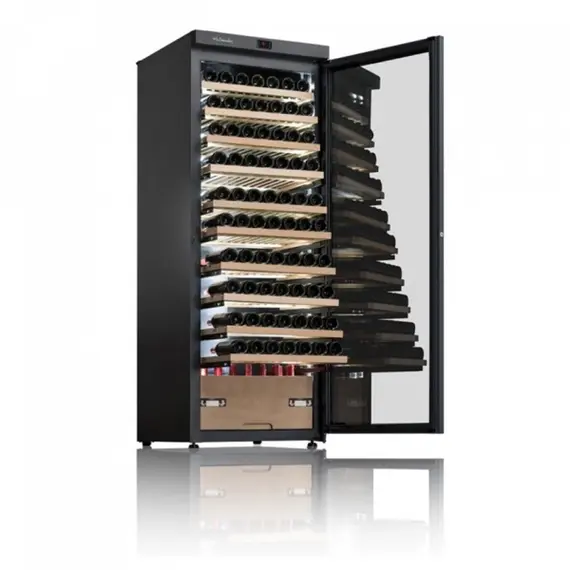 ღვინის მაცივარი La Sommelière VIP330V, G, Wine Refrigerator, Black , 3 image - Primestore.ge