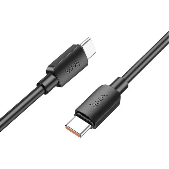 USB კაბელი Hoco X96 60W Hyper Fast Charge Type-C to Type-C 1m - Black , 2 image - Primestore.ge