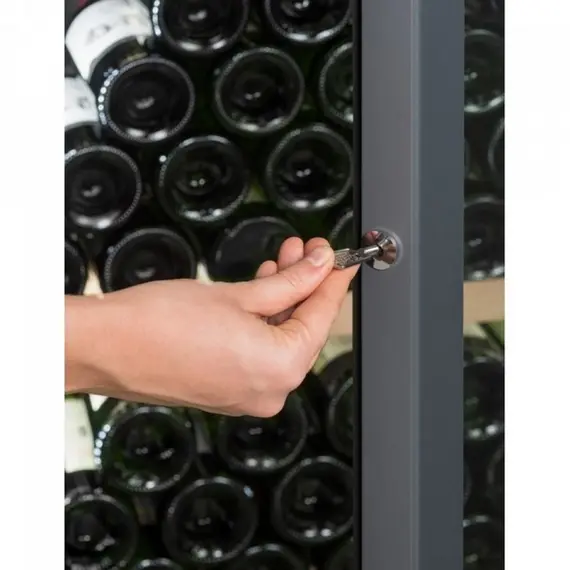 ღვინის მაცივარი La Sommelière VIP330V, G, Wine Refrigerator, Black , 4 image - Primestore.ge