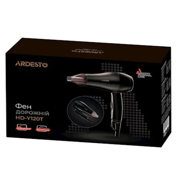 თმის საშრობი ARDESTO HD-Y120T , 4 image - Primestore.ge