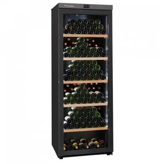 ღვინის მაცივარი La Sommelière VIP330V, G, Wine Refrigerator, Black  - Primestore.ge
