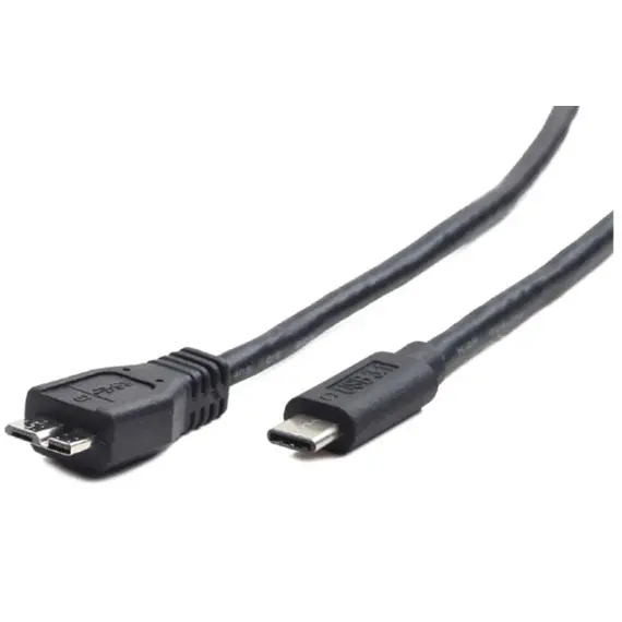 კაბელი Gembird CCP-USB3-mBMCM-1M USB3.0 BM to Type-C cable (Micro BM/CM) 1m  - Primestore.ge