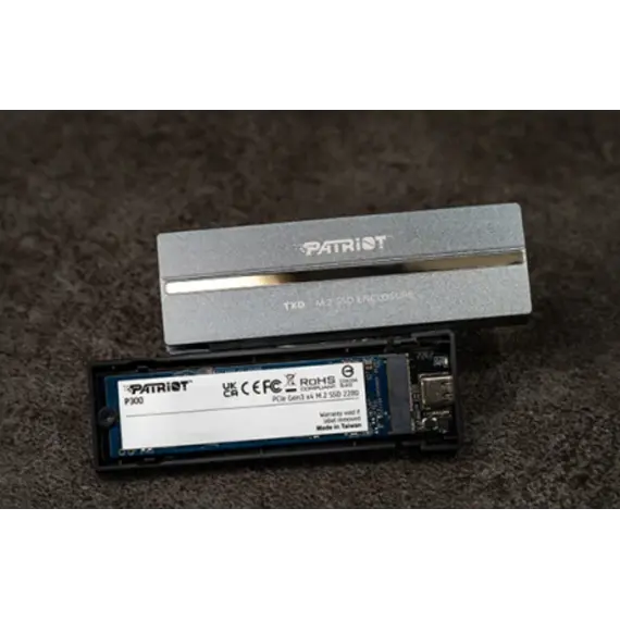 მყარი დისკის ყუთი Patriot TXD SSD M.2 ENCLOSURE USB-C 3.2 Grey - PV810UPNGM , 3 image - Primestore.ge
