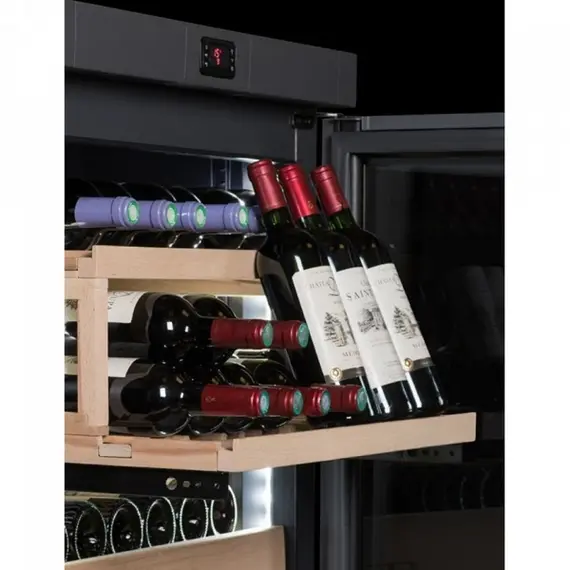 ღვინის მაცივარი La Sommelière VIP330V, G, Wine Refrigerator, Black , 5 image - Primestore.ge
