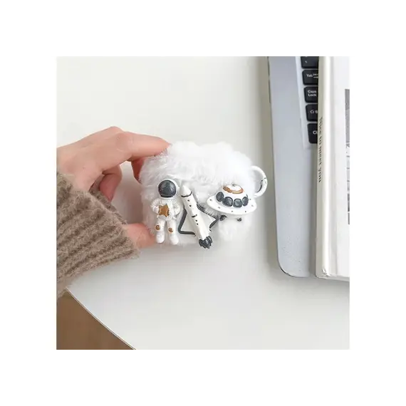 ყურსასმენის ქეისი Protective Cover For AirPods 3 - Cartoon Astronaut , 2 image - Primestore.ge