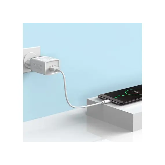 ადაპტერი Hoco C42A Vast power QC3.0 USB single port charger white , 2 image - Primestore.ge