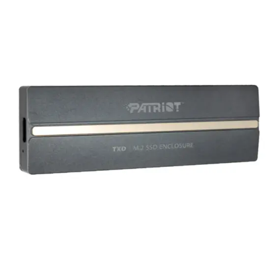 მყარი დისკის ყუთი Patriot TXD SSD M.2 ENCLOSURE USB-C 3.2 Grey - PV810UPNGM , 2 image - Primestore.ge