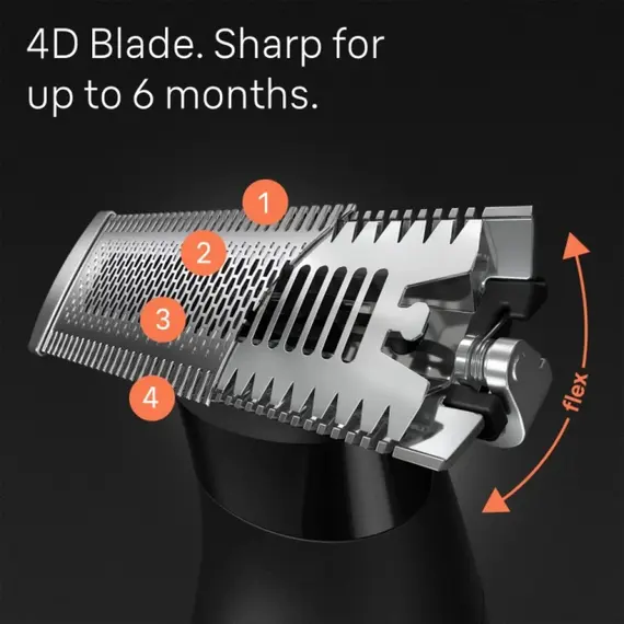 წვერსაპარსი BRAUN XT5100 BlkSpcGry BOX , 4 image - Primestore.ge