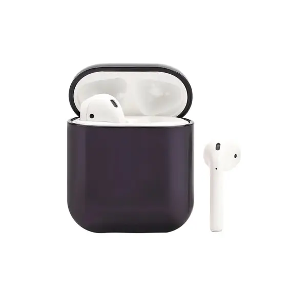 ყურსასმენის ქეისი Protective Cover for AirPods 2nd gen - Black , 2 image - Primestore.ge