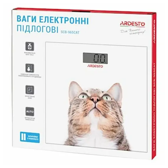 სასწორი ARDESTO SCB-965CAT , 3 image - Primestore.ge