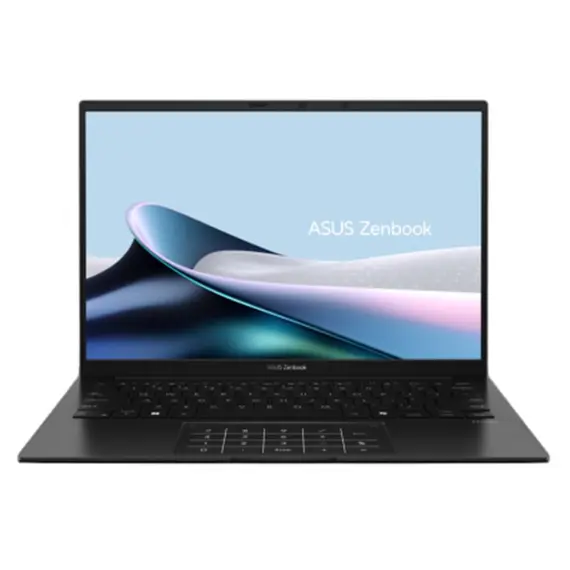 ნოუთბუქი Asustek Zenbook 14" OLED Ryzen  AI 5 340 16GB 512GB Inetgrated Graphics BLACK  - Primestore.ge