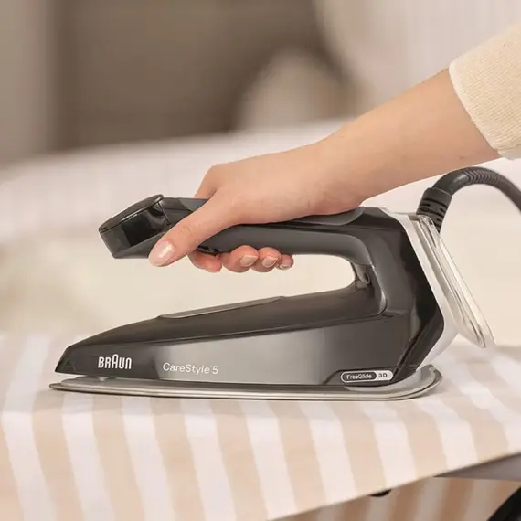 ორთქლის უთო Braun IS5249BK, 2400W, 2L, Steam Generator Iron, Black - Primestore.ge