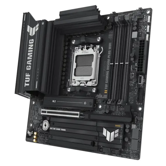 დედა დაფა Asus TUF 90MB1IY0-M0EAY0 GAMING B850M-PLUS WIFI, AM5, DDR5, 192GB , 3 image - Primestore.ge