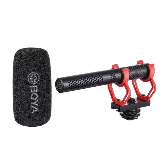 მიკროფონი BOYA BY-BM2040 On Camera Shotgun Microphone , 2 image - Primestore.ge