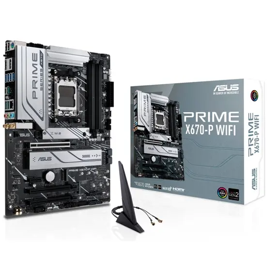 დედა დაფა Asus 90MB1BV0-M0EAY0 PRIME X670-P WIFI, AM5, DDR5, 128GB , 5 image - Primestore.ge