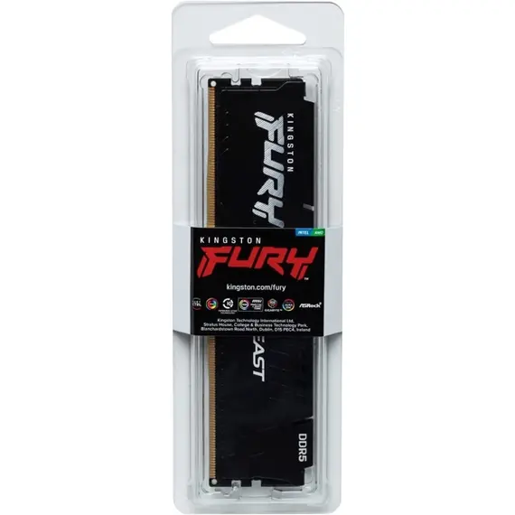 ოპერატიული მეხსიერება Kingston KF560C36BBE-32 FURY Beast EXPO, 32GB, DDR5, 6000MHz , 3 image - Primestore.ge