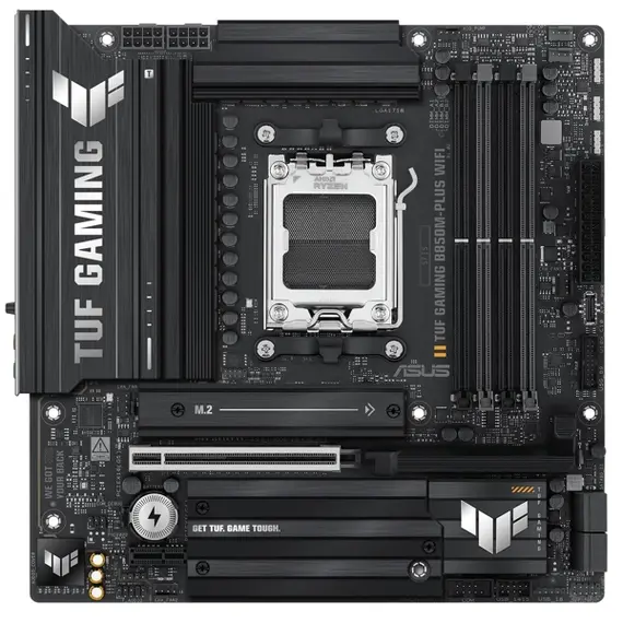 დედა დაფა Asus TUF 90MB1IY0-M0EAY0 GAMING B850M-PLUS WIFI, AM5, DDR5, 192GB  - Primestore.ge