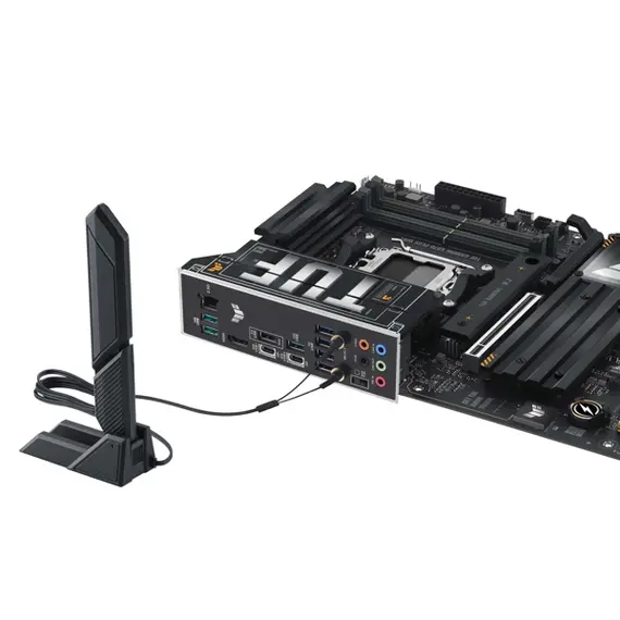 დედა დაფა Asus TUF 90MB1IU0-M0EAY0 GAMING X870-PLUS WIFI, AM5, DDR5, 192GB , 4 image - Primestore.ge