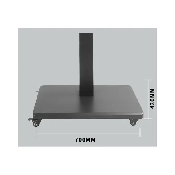 ტელევიზორის საკიდი Allscreen C1600, 26”-55”, TV Mount With Roller, Black , 4 image - Primestore.ge
