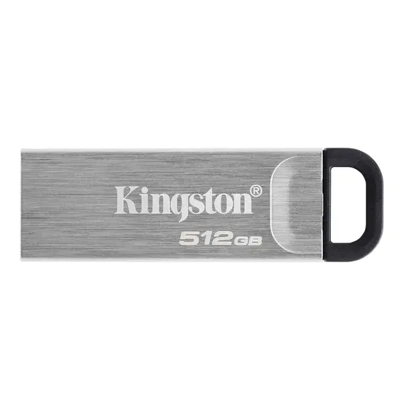 USB ფლეშ მეხსიერება Kingston DTKN/512GB, 512GB, USB 3.2, Silver  - Primestore.ge