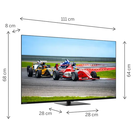 ტელევიზორი Thomson 50QG7C14 QLED Pro, 50", 4K UHD, Smart TV, HDMI, USB, LAN, WIFI, BT, Black , 8 image - Primestore.ge