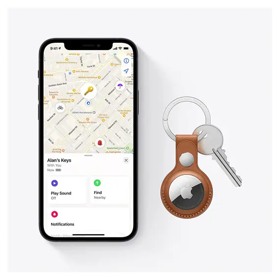 Bluetooth თრექერი Apple AirTag , 4 image - Primestore.ge