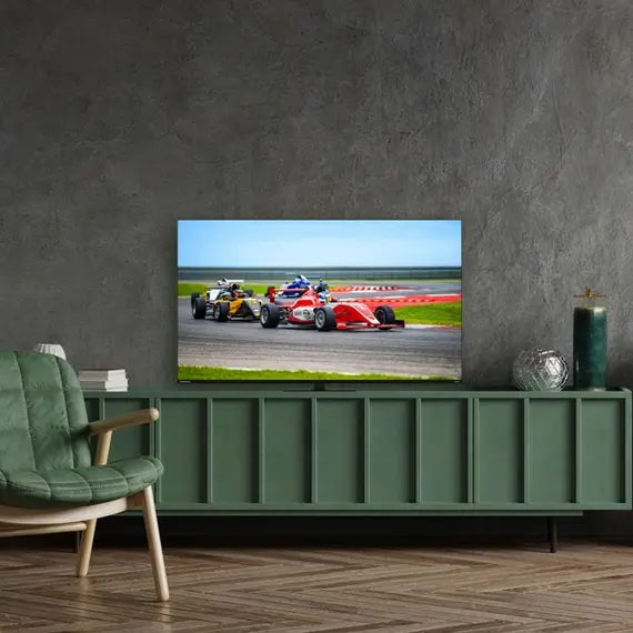 ტელევიზორი Thomson 50QG7C14 QLED Pro, 50", 4K UHD, Smart TV, HDMI, USB, LAN, WIFI, BT, Black , 2 image - Primestore.ge