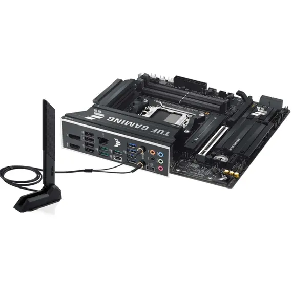 დედა დაფა Asus TUF 90MB1IY0-M0EAY0 GAMING B850M-PLUS WIFI, AM5, DDR5, 192GB , 5 image - Primestore.ge