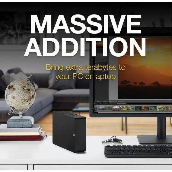 გარე მყარი დისკი Seagate STKP16000400, 4TB, External, USB 3.0, Black , 4 image - Primestore.ge