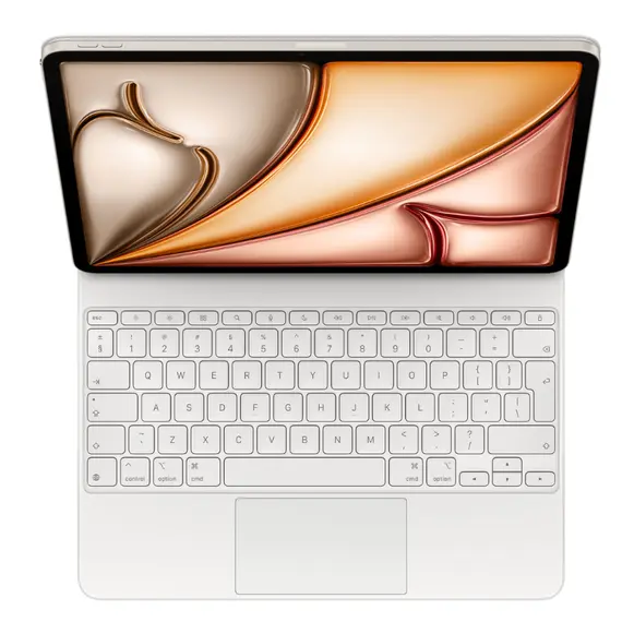 კლავიატურა Magic Keyboard for iPad Air 11-inch (M3) - Internationa; English - White Model A3339 , 2 image - Primestore.ge