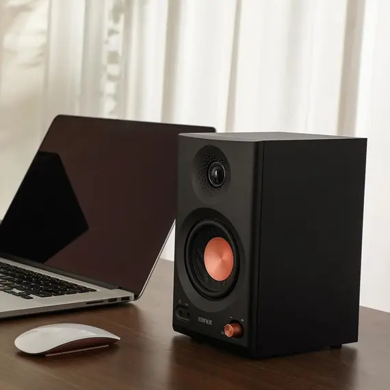დინამიკი Edifier MR3, 36W, TRS, RCA, AUX, Bluetooth, Powered Studio Monitor Speakers, Black , 6 image - Primestore.ge