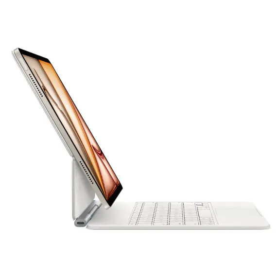 კლავიატურა Magic Keyboard for iPad Air 13-inch (M3) - International  English - White Model A3340 , 4 image - Primestore.ge
