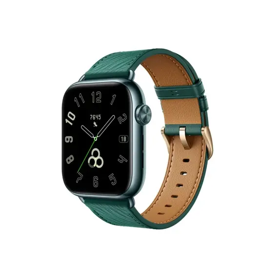 სმარტ საათი Honor Watch 5 Leather Strap Green (STL-B19) , 2 image - Primestore.ge