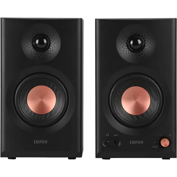 დინამიკი Edifier MR3, 36W, TRS, RCA, AUX, Bluetooth, Powered Studio Monitor Speakers, Black , 2 image - Primestore.ge