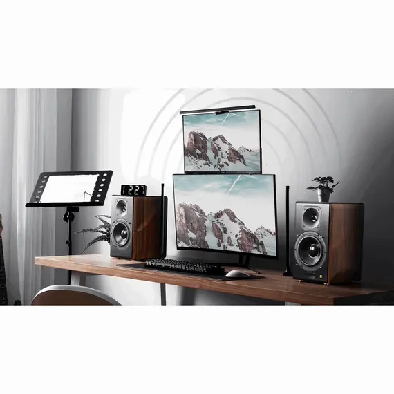 დინამიკი Edifier S3000MK Ⅱ, 256W, Bluetooth, XLR, Optical, RCA, Coaxial, USB, Speaker, Brown , 12 image - Primestore.ge