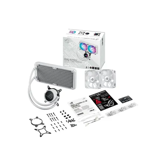 ქულერი Asus ROG STRIX LC III 240 ARGB White , 7 image - Primestore.ge