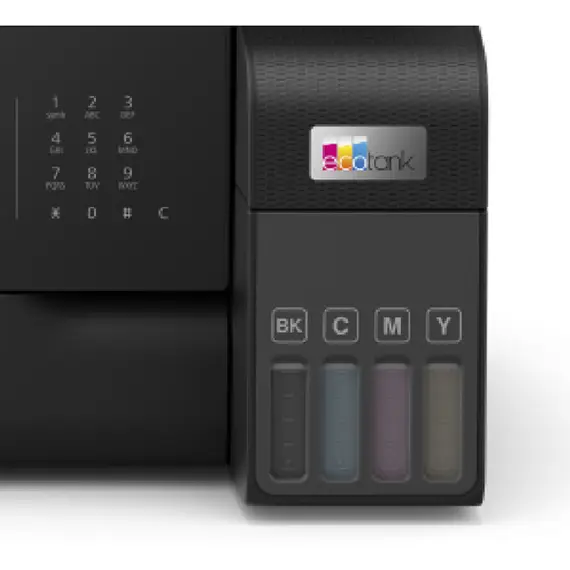 პრინტერი Epson C11CK57404 EcoTank L5590, MFP, A4, Wi-Fi, LAN, USB, Black , 6 image - Primestore.ge